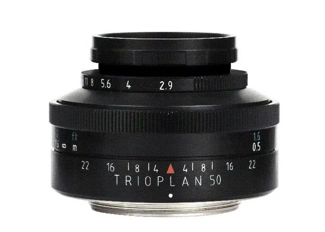 Meyer-Optik Görlitz Trioplan 50 mm f/ 2.9 (new)