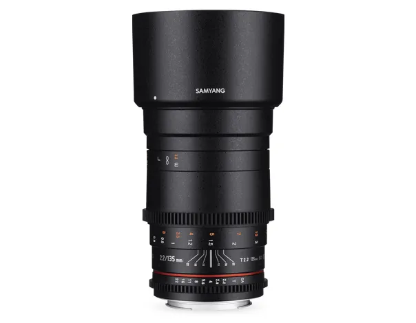 Samyang 135 mm T/ 2.2 VDSLR ED UMC