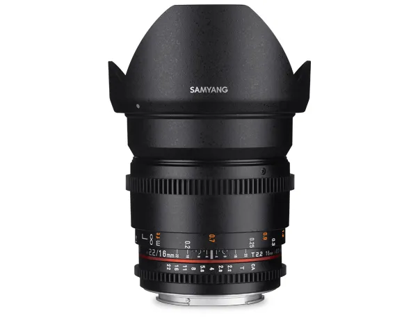Samyang 16 mm T/ 2.2 VDLSR ED AS UMC CS II