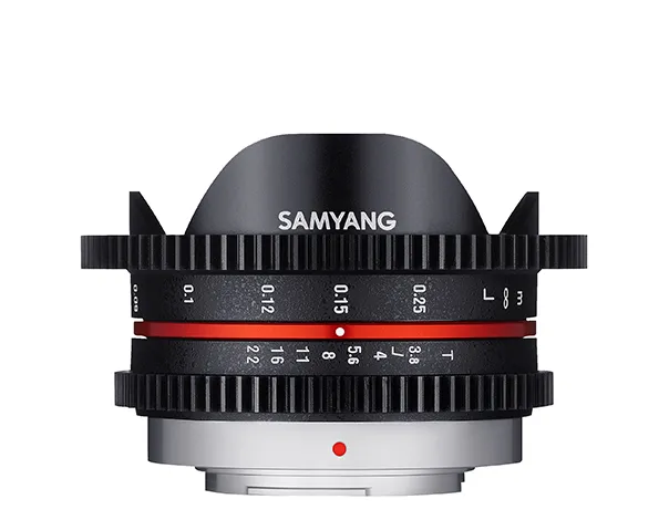 Samyang 7.5 mm T/ 3.8 Cine UMC Fish-eye