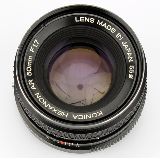Konica Hexanon AR 50 mm f/ 1.7