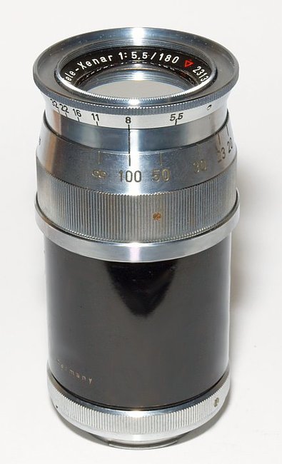 Schneider-Kreuznach Tele-Xenar 180 mm f/ 5.5