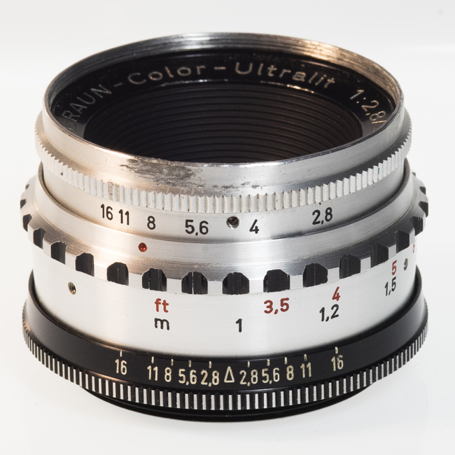 Braun Color Ultralit 50 mm f/ 2.8