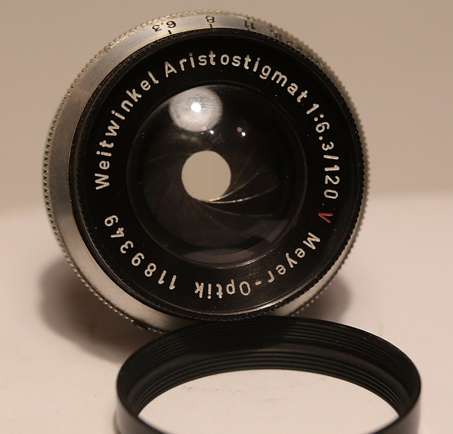 Weitwinkel Aristostigmat 120 mm f/ 6.3 V