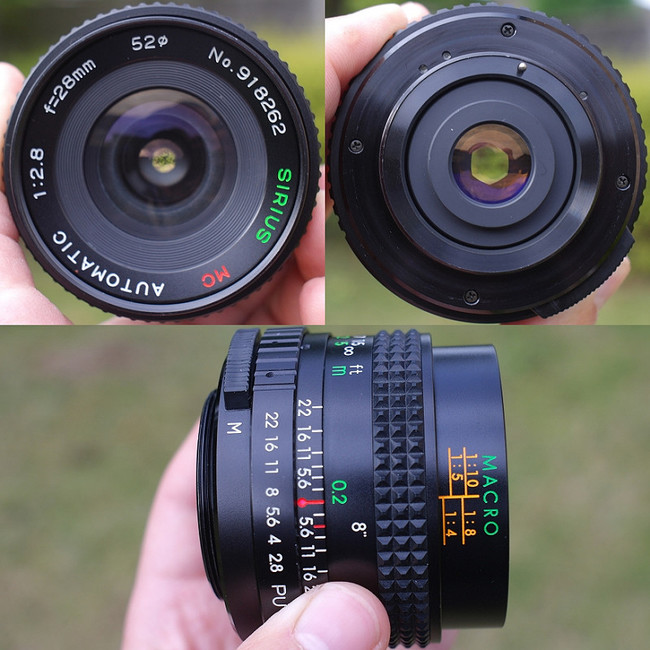 Sirius 28 mm f/ 2.8 MC Automatic