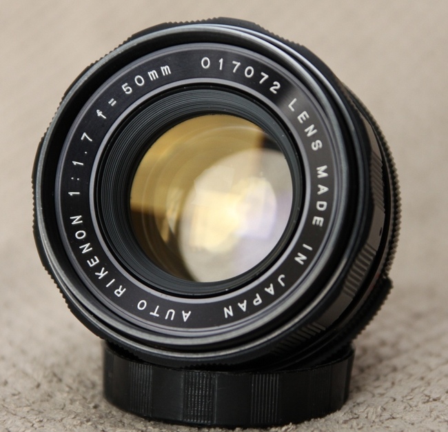 Ricoh Rikenon 50 mm f/ 1.7 Auto