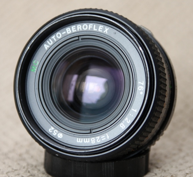 Beroflex 28 mm f/ 2.8 Auto MC