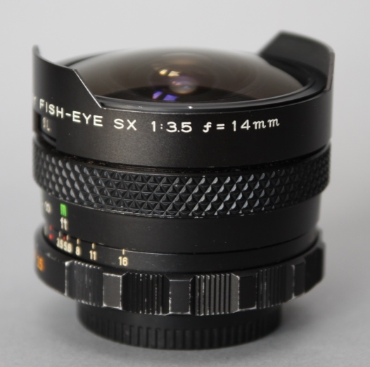 Mamiya Sekor 14 mm f/ 3.5 Fish-Eye SX Filtermatic Auto