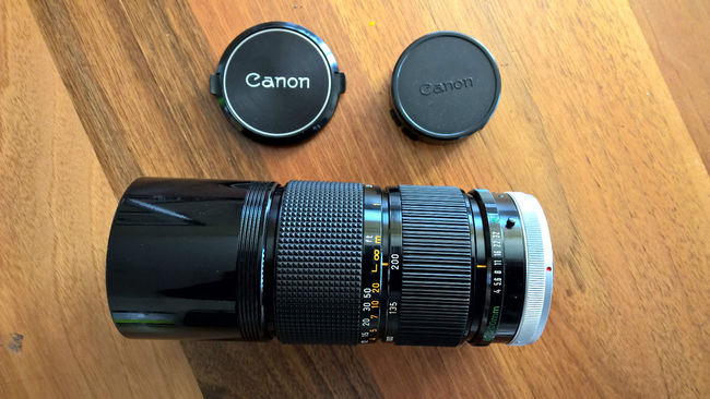 Canon FD 80-200 mm f/ 4 SSC
