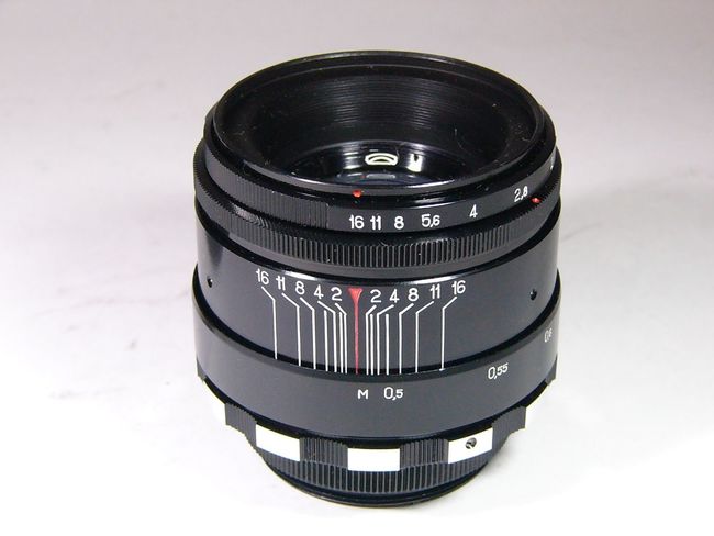 Helios 44-2 58 mm f/ 2 (Zebra)