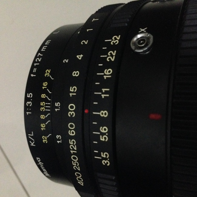 Mamiya Sekor K/L 127 mm f/ 3.5