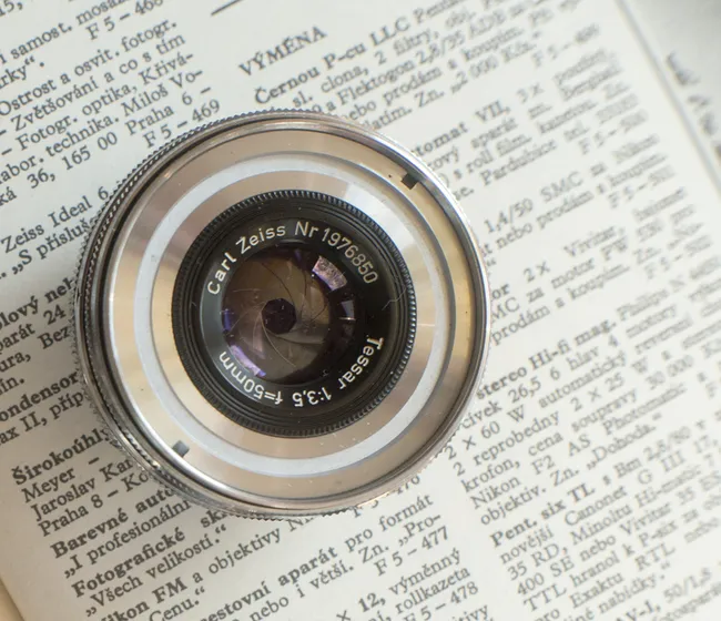 Carl Zeiss Tessar 50 mm f/ 3.5