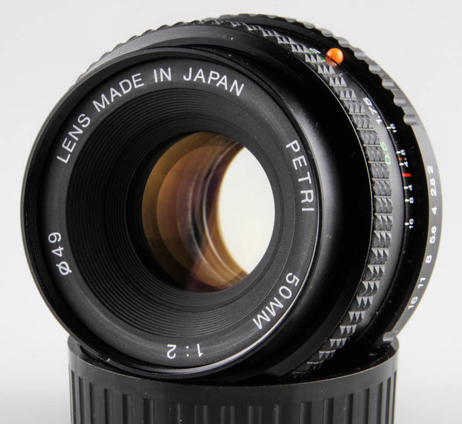 Petri 50 mm f/ 2