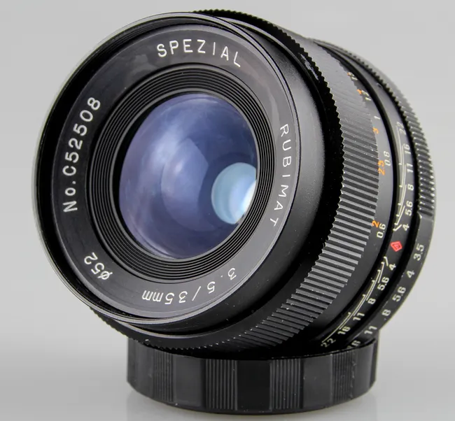 Spezial Rubimat 35 mm f/ 3.5