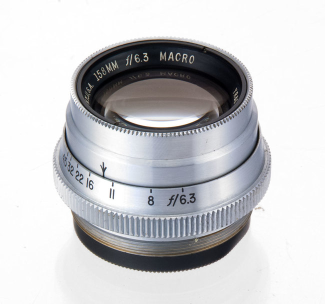 Bausch & Lomb Tessar IIb 158 mm f/ 6.3 Macro