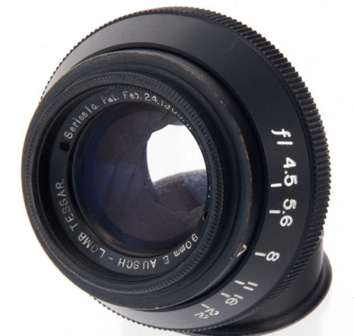 Bausch & Lomb Tessar 90 mm f/ 4.5 Series 1c