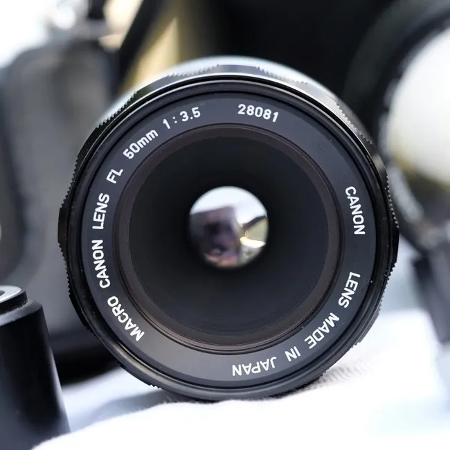 Canon FL 50 mm f/ 3.5 Macro