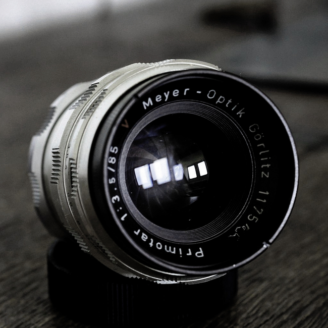 Meyer-Optik Görlitz Primotar 85 mm f/ 3.5 V