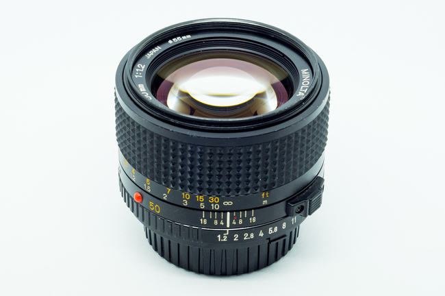 Minolta MD 50 mm f/ 1.2