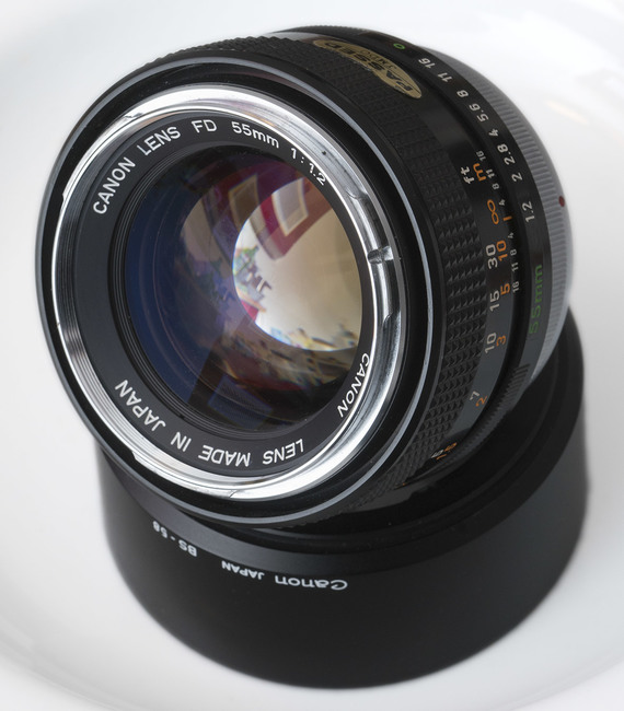 Canon FD 55 mm f/ 1.2
