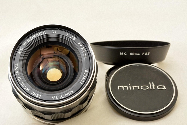 Minolta MC W.Rokkor-SI 28 mm f/ 2.5