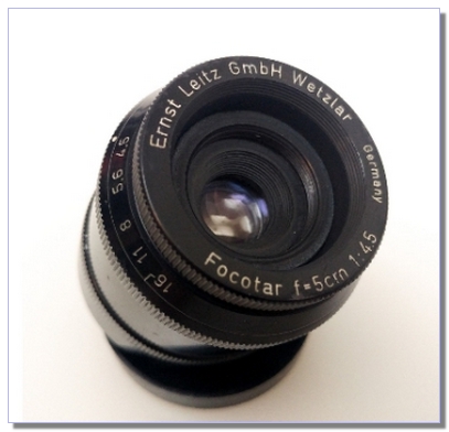 Leitz Wetzlar Focotar 50 mm f/ 4.5