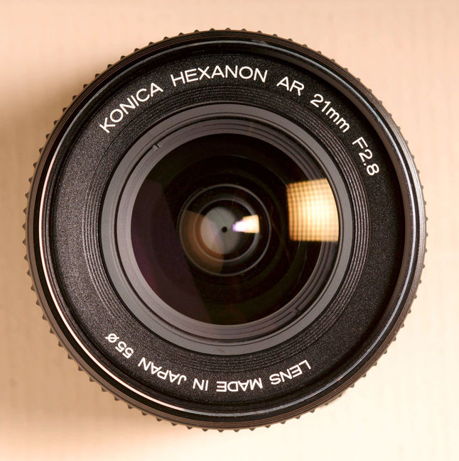 Konica Hexanon AR 21 mm f/ 2.8