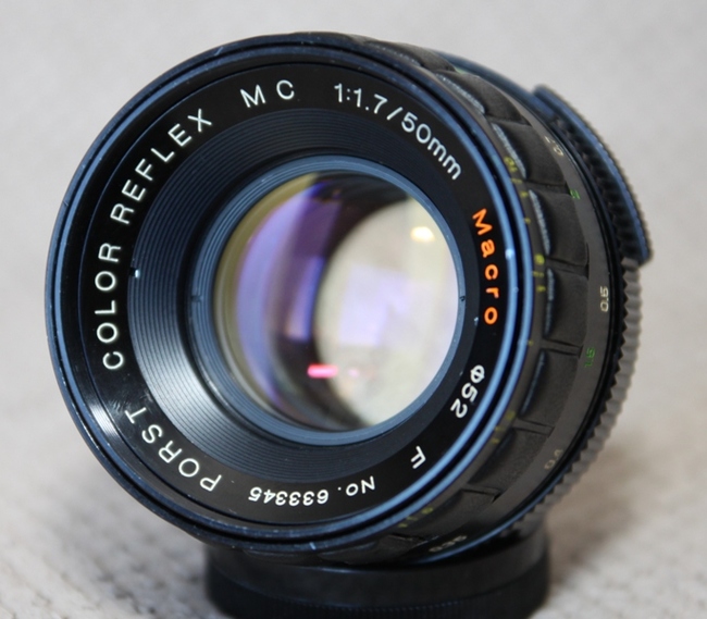 Porst Color Reflex 50 mm f/ 1.7 MC Macro F
