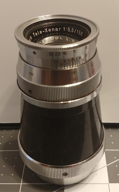 Schneider-Kreuznach Tele-Xenar 150 mm f/ 5.5