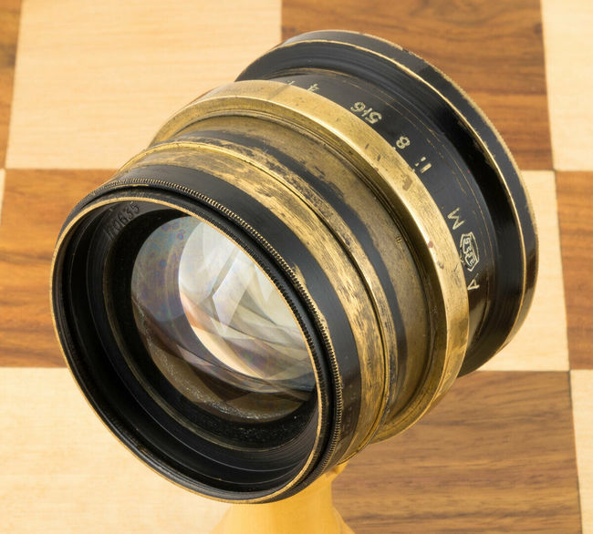 Ross London 5 in (127 mm) f/ 4 patent Wide Angle xpres E.M.I. ref. № 14a/843 (14a/1101)