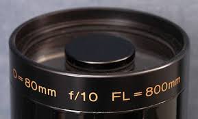 Bausch & Lomb 800 mm f/ 10 Lightweight Mirror