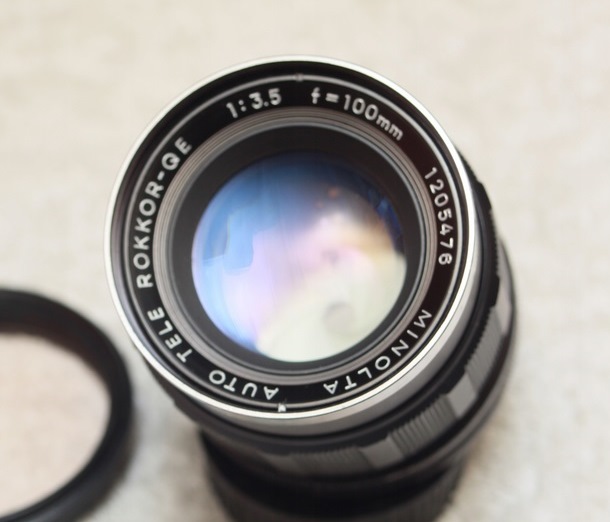 Minolta Rokkor-QE 100 mm f/ 3.5 Auto Tele