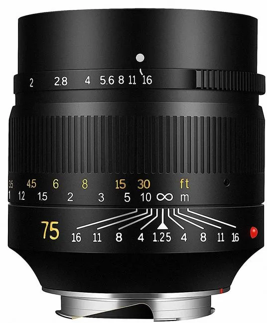 7artisans 75 mm f/ 1.25