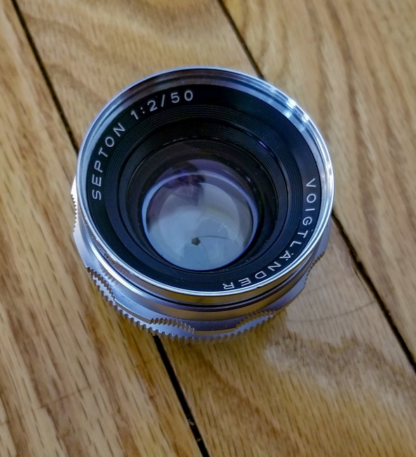 Voigtlander Septon 50 mm f/ 2