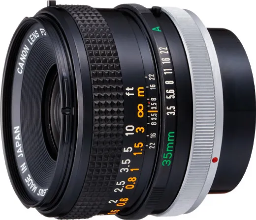 Canon FD 35 mm f/ 3.5 S.C.