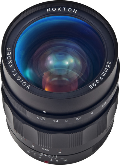 Voigtländer Nokton 25 mm f/ 0.95