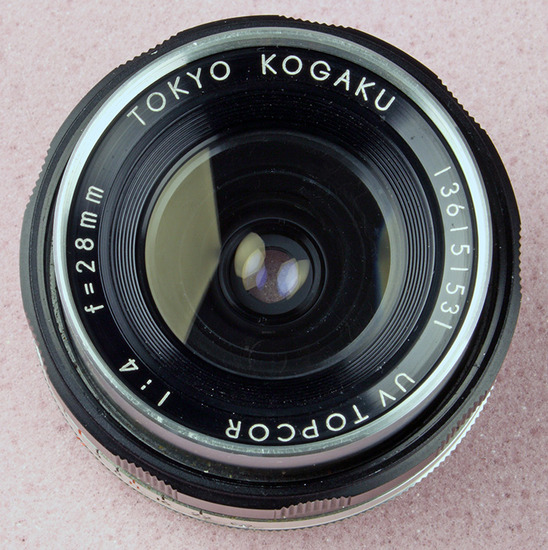 Topcor 28 mm f/ 4 UV