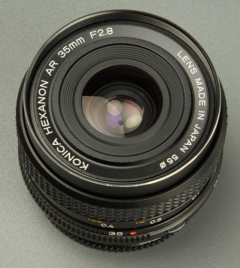 Konica Hexanon AR 35 mm f/ 2.8