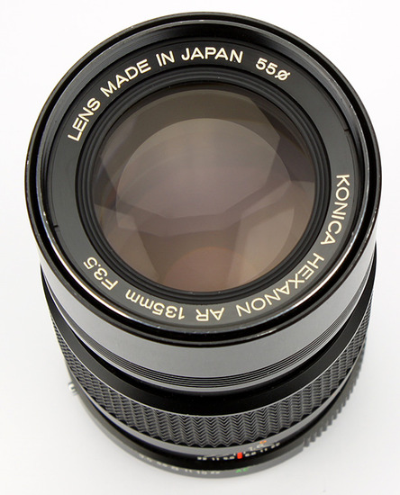 Konica Hexanon AR 135 mm f/ 3.5
