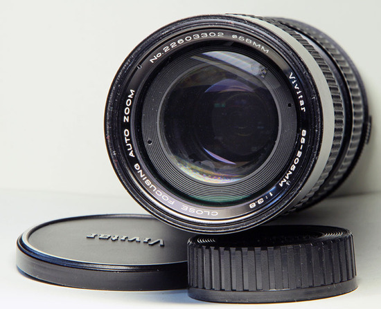 Vivitar Close Focusing Auto Zoom 85-205 mm f/ 3.8