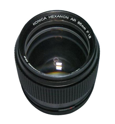 Konica Hexanon AR 85 mm f/ 1.8