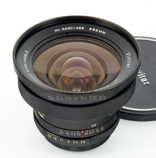 Vivitar 20 mm f/ 3.8 Kino
