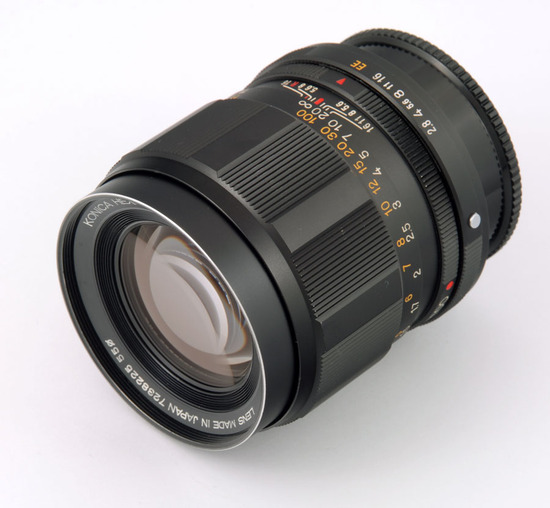 Konica Hexanon AR 100 mm f/ 2.8