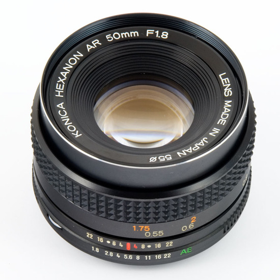 Konica Hexanon AR 50 mm f/ 1.8