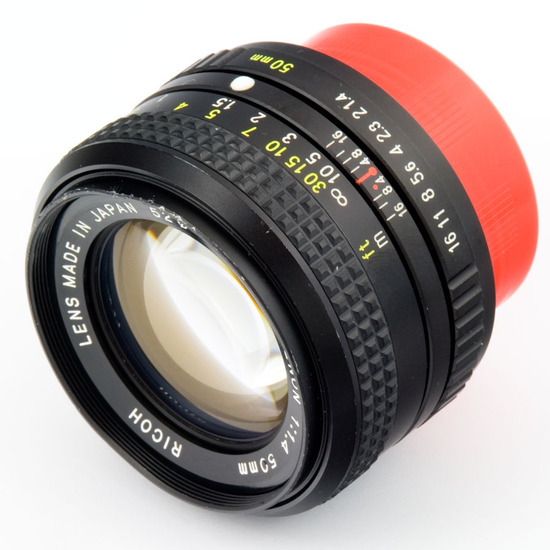 Ricoh XR rikenon 50 mm f/ 1.4