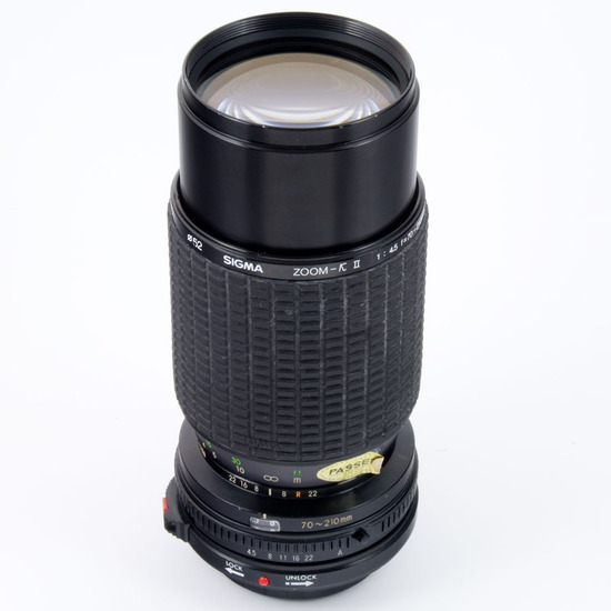 Sigma MF 70-210 mm f/ 4.5 Zoom-Kappa II MC