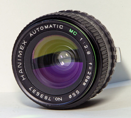 Hanimex 28 mm f/ 2.8 MC Automatic