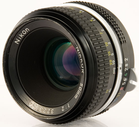 Nikon Nikkor 50 mm f/ 2 non-Ai