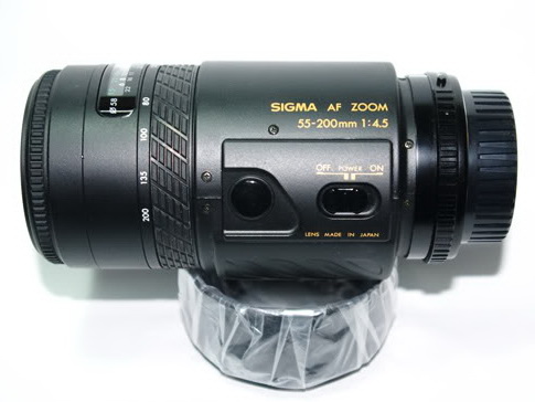 Sigma UAF Zoom 55-200 mm f/ 4.5