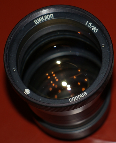 Cyclop 85 mm f/ 1.5